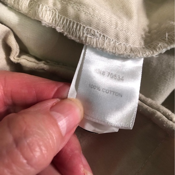 Orvis Men's Beige 36x32 Chino Khaki Pants Flat Front - Picture 5 of 5